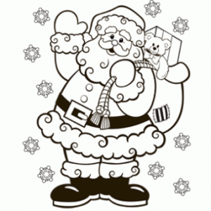 christmas coloring pages pdf christmas santa coloring page main x