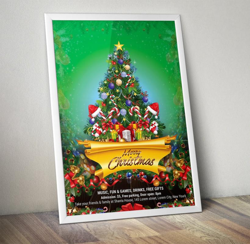 christmas invitation template