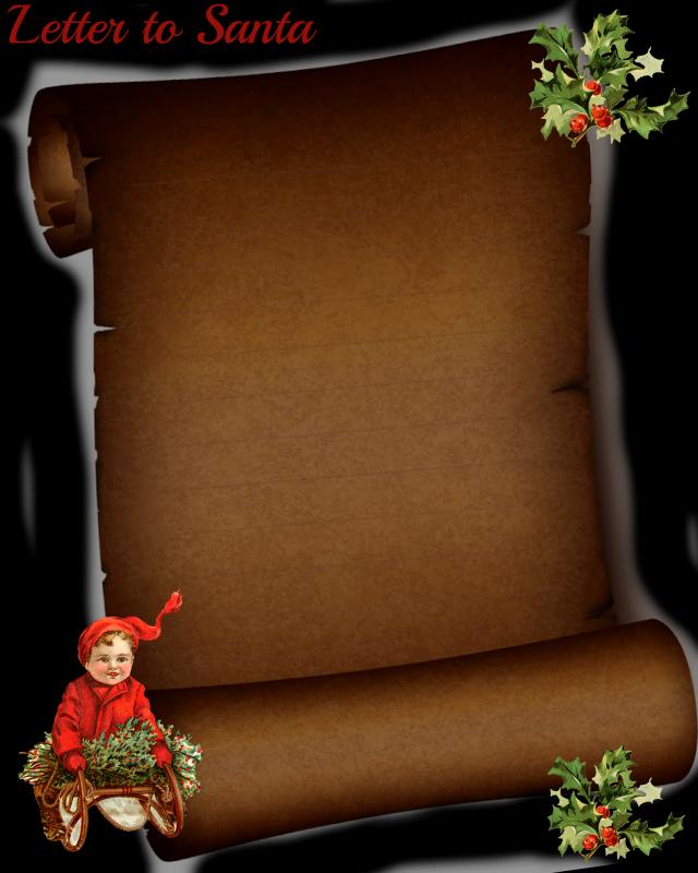 christmas letter paper