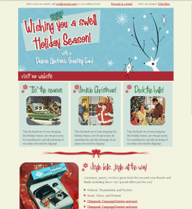 christmas newsletter template htmlemailtemplate