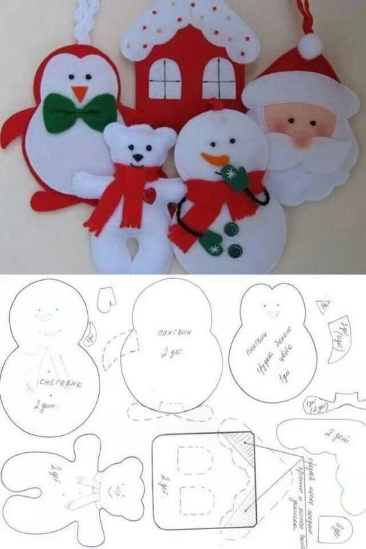 christmas ornaments templates