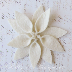 christmas ornaments templates shabby art boutique felt poinsettia