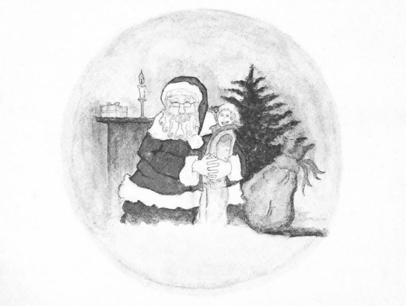 Christmas Pencil Drawings | Template Business