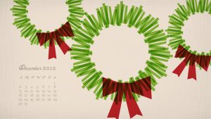 christmas tree printable december wreath calendar x