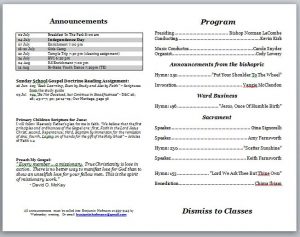 church bulletin templates church bulletin templates