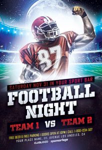 church revival flyer free football sports flyer template awesomeflyer com