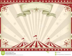 circus poster template horizontal vintage circus poster your advertising perfect size screen