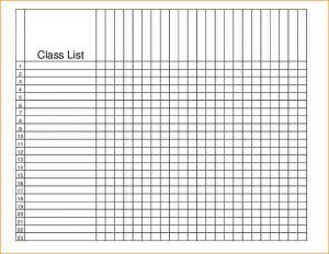 class roster template class roster template class roster template