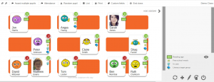 classroom seating chart class charts