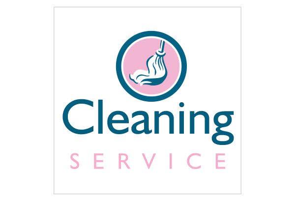 cleaning service logo