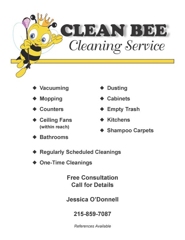 cleaning services flyers