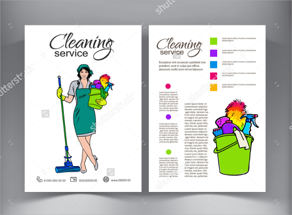 cleaning services flyers