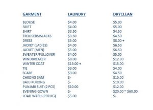 cleaning services price list template price list top p