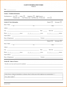 client information sheet client information sheet