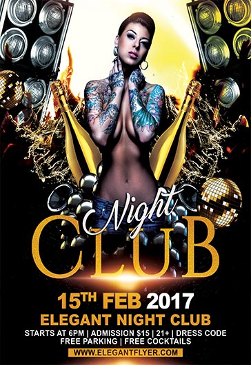 club flyer design