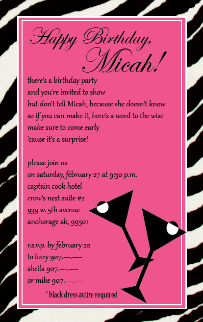 cocktail party invitations