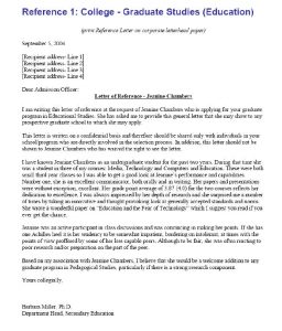 college letter of recommendation template recommendation letter for college template kadshsk