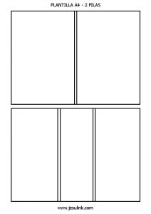 comic book layout template fcbcb