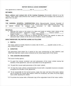 commercial lease termination letter commercial truck lease agreement form