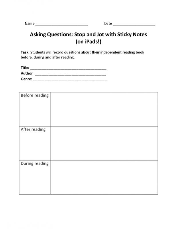 common core lesson plan template