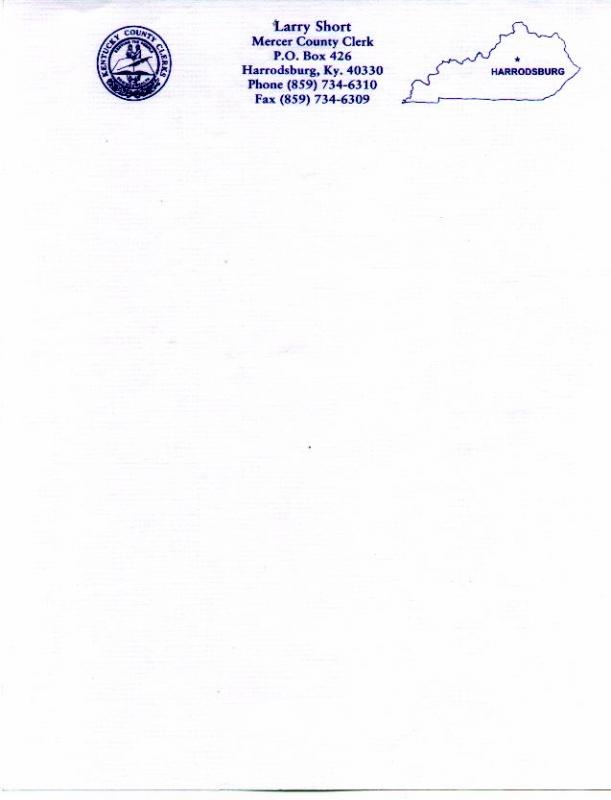 company letterhead example