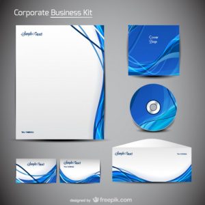 company letterhead templates trend merchandise packaging design