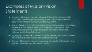 company mission statement examples human resources today a strategic partner presented by stuart friedman april