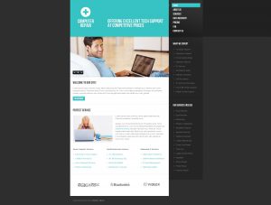 computer repair website computer repair website template original