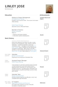 computer science resume example assistantprojectmanagerresume example