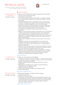 computer science resume example computersciencedepartmentheadcomputerscienceteacherresume example