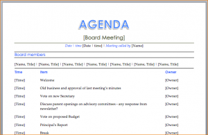 conference agenda template how to create a meeting agenda board meeting agenda