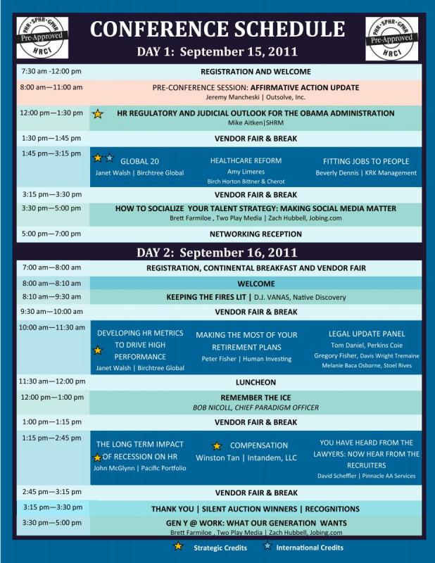 conference agenda template