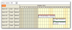 conference schedule template hotel room booking scheduler tutorial