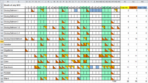 conference schedule template image