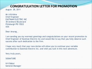 congratulation e mail social correspondence