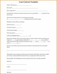 consignment agreement form personal loan agreement template