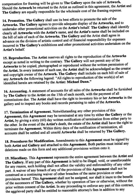 consignment contract template