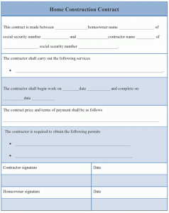 construction contract template home construction contract template x