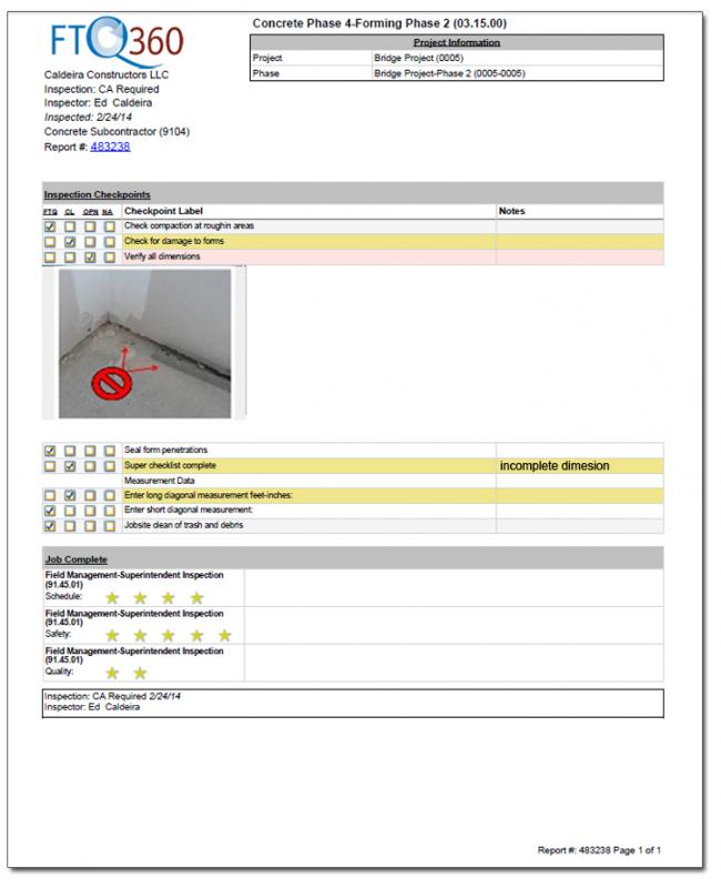 construction daily report template