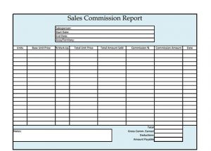 construction daily report template sales commission report template