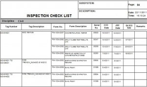 construction punch list template picture