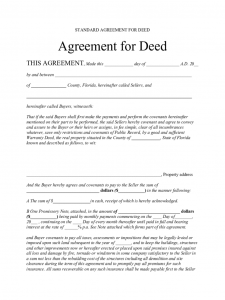 construction resume template standard agreement for deed florida d