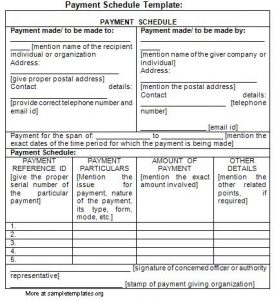 construction schedule template excel free download payment schedule template