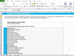 construction schedule template excel free download wbs project management template