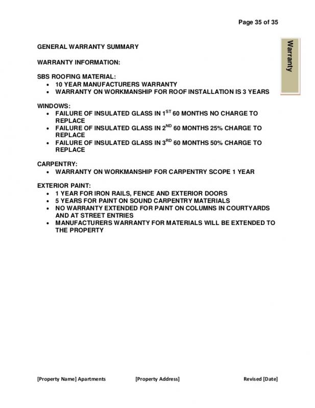 construction scope of work template