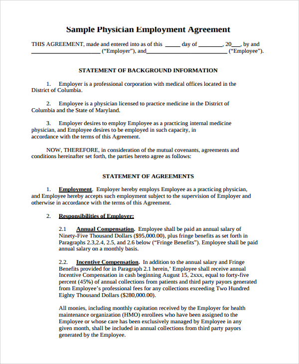 contract for services template