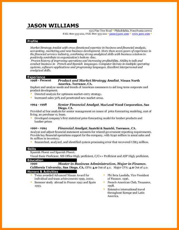contract specialist resume  template business