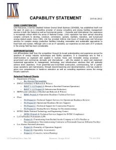 contractor agreement template link capabilities statement