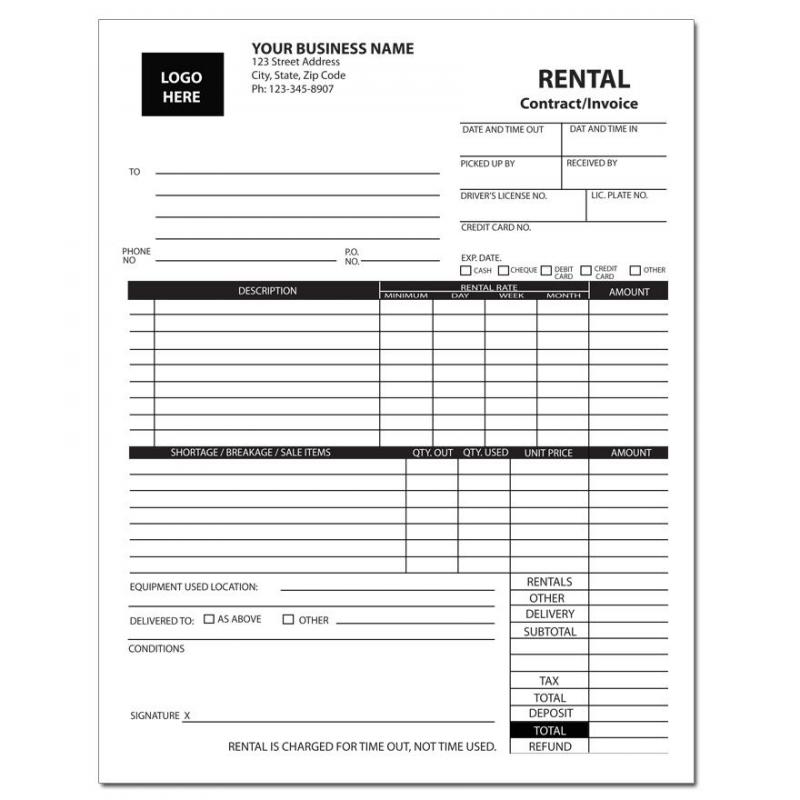 contractor invoice template