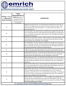 contractor proposal template bathroom remodeling work sheet